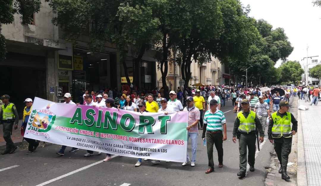 Paro de docentes en Norte de Santander