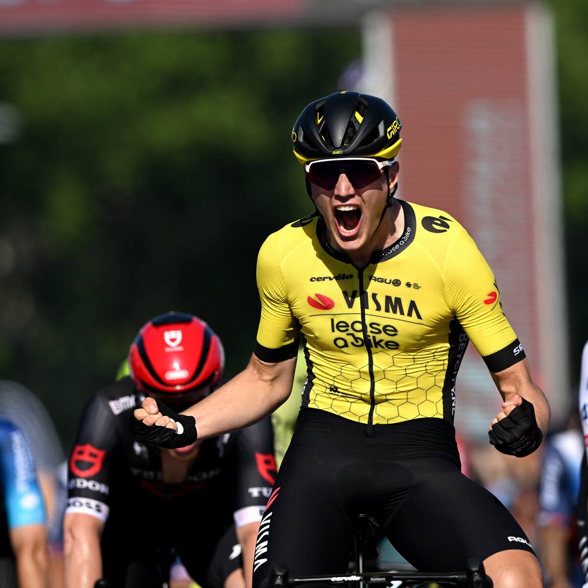 Juan Sebastián Molano, tercero en la etapa 9 del Giro de Italia