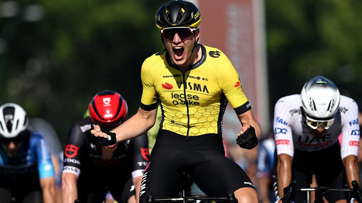 Juan Sebastián Molano, tercero en la etapa 9 del Giro de Italia