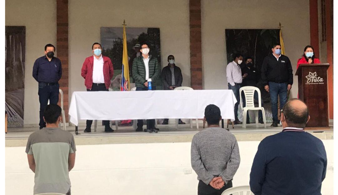 Mesa de diálogo, Boyacá. 