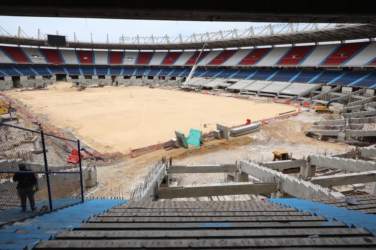 Estadio Metropolitano. Foto: Alcaldía de Barranquilla.