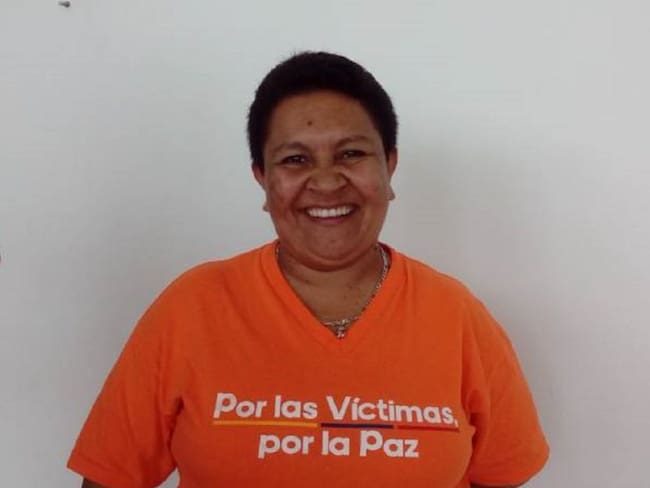 Nohra Elisa Vélez, vocera de las víctimas en el Quindío