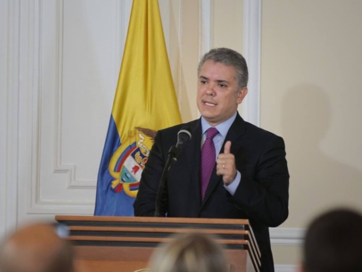 “El principio es que el que la hace la paga”: Duque sobre Guatibonza