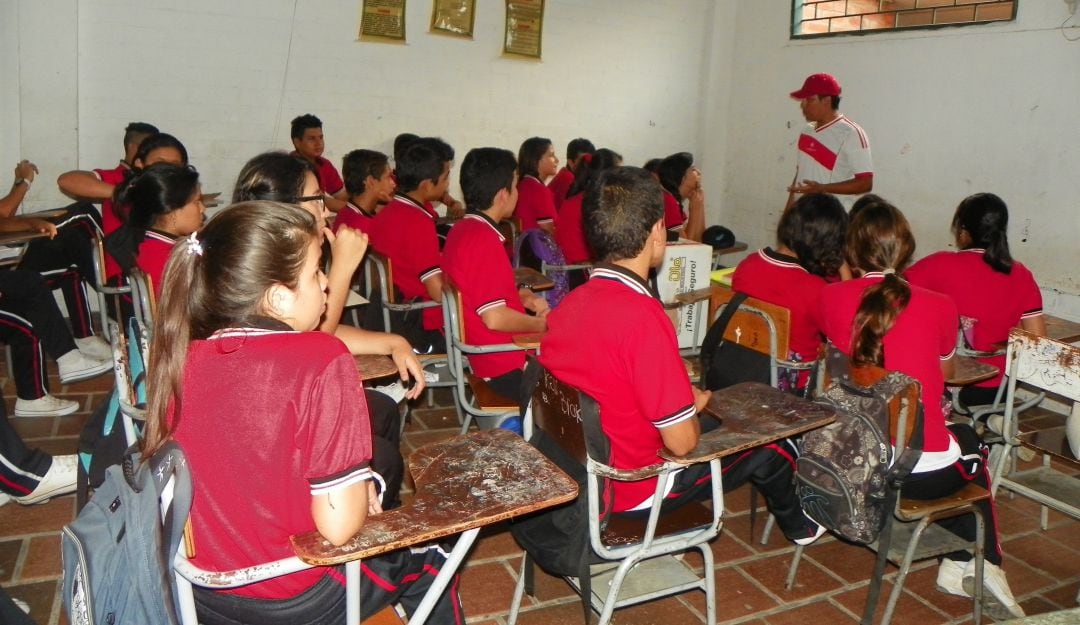 Niños en colegios de Norte de Santander