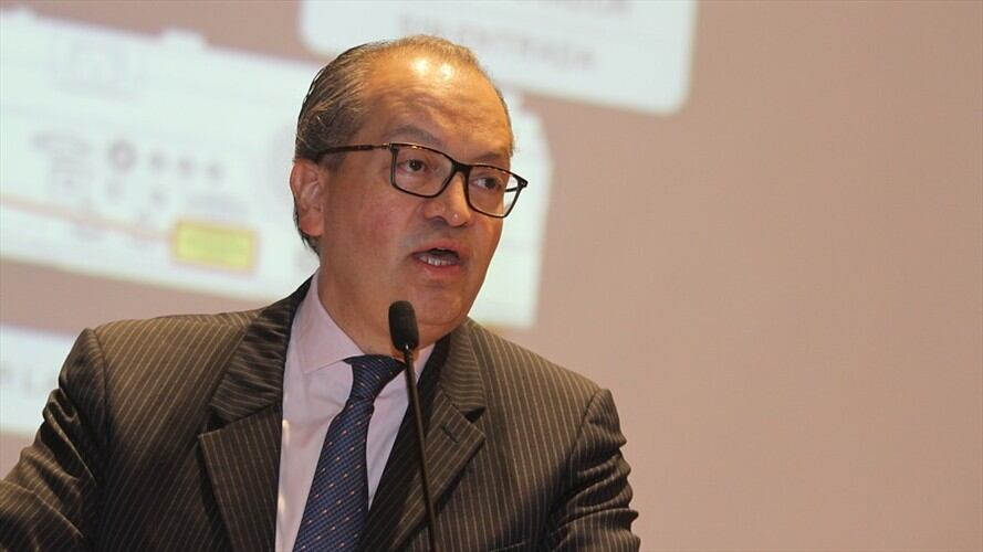 Fernando Guzmán se refirió a la cancelación de la intervención del procurador Fernando Carrillo (en foto) en el marco de la Cumbre de Ciudades Capitales. Foto: Colprensa