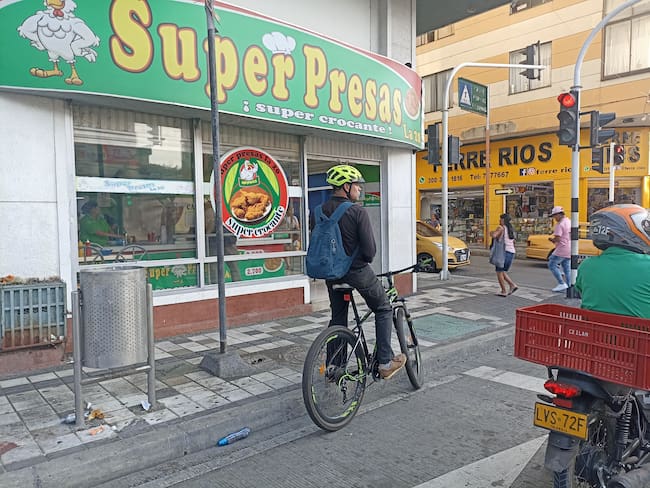 Día sin carro y sin moto en Armenia. Foto: Adrián Trejos