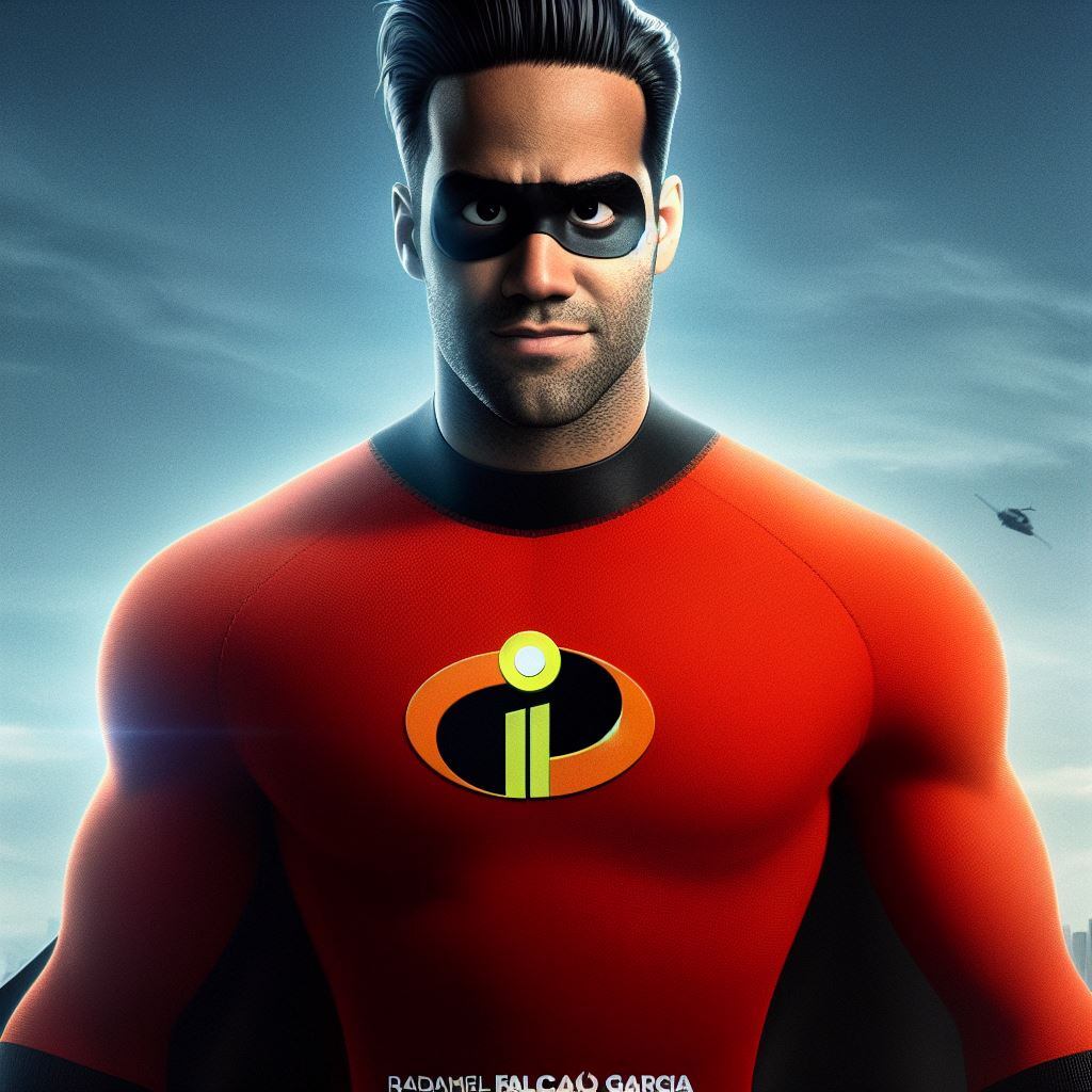 Radamel Falcao García en su versión Pixar de Los Increíbles / Caracol Radio