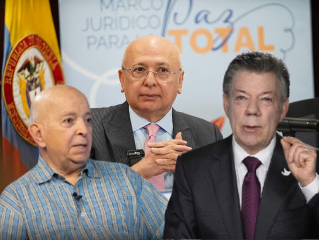 Ministro Montealegre defendió el proyecto de Paz Total y se fue contra Juan Manuel Santos y Otty Patiño