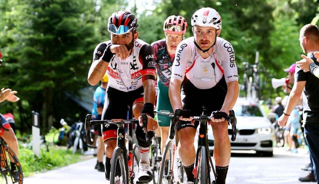 Fernando Gaviria en el Giro de Italia