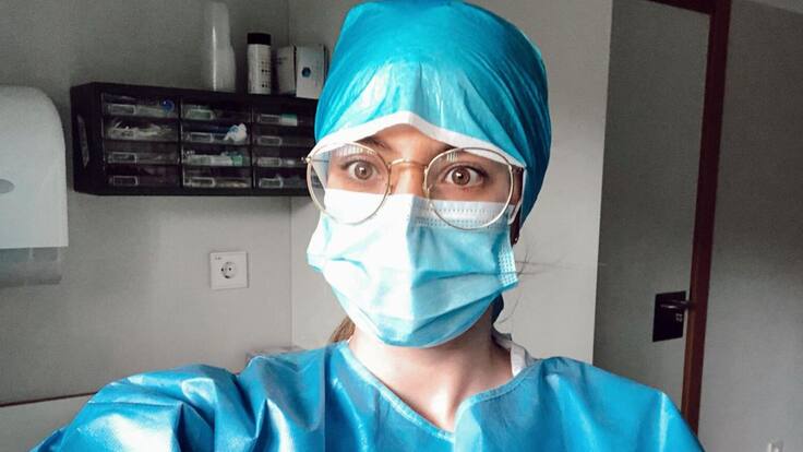 Enfermos críticos de Covid-19 se despiden a través de videollamadas