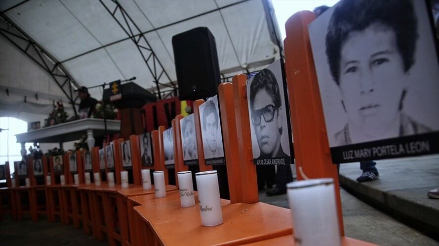 Emiro Sandoval Huertas fue víctima de los hechos ocurridos el 6 y 7 de noviembre de 1985 en el Palacio de Justicia. Foto: Colprensa