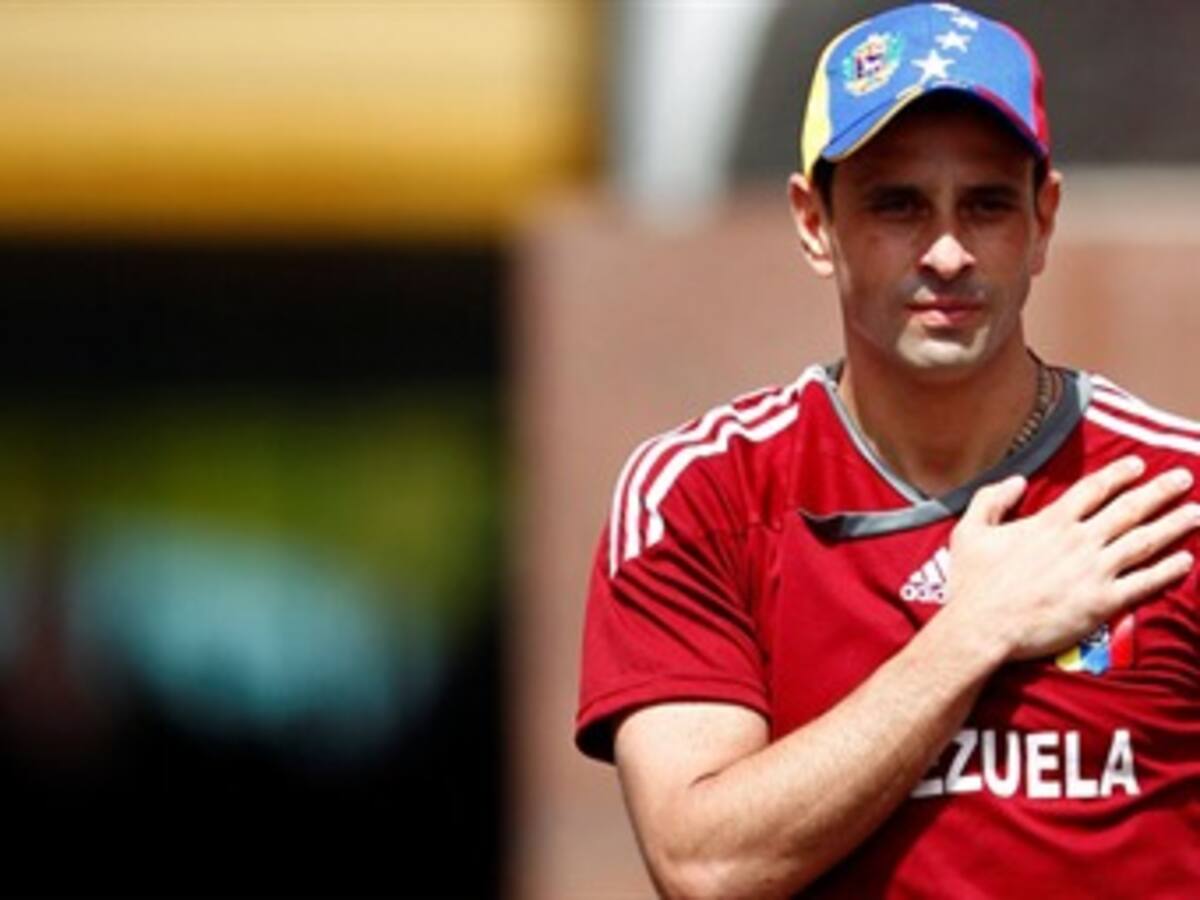 La misión del gobierno de Chávez es atemorizar a los venezolanos: Capriles