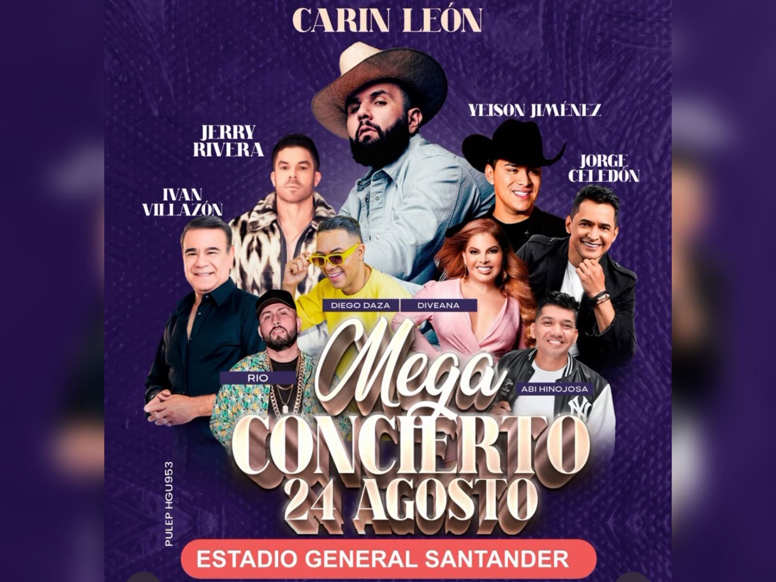 Sábado de Mega Concierto por Ferias de Cúcuta.