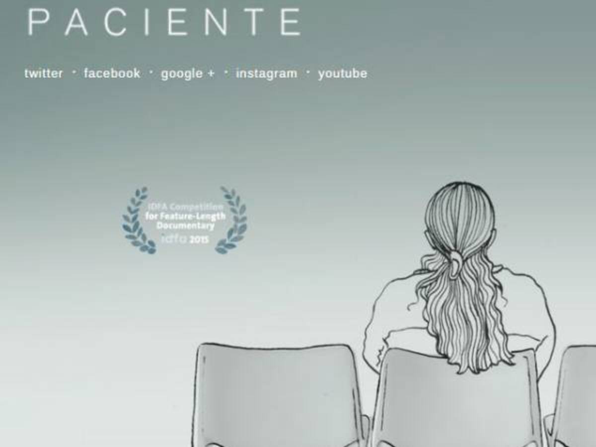 Paciente escogida para participar en el festival de IDFA