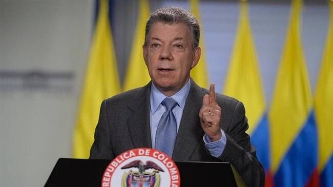 Santos sancionó la Ley de páramos y la de cambio climático. Foto: Colprensa