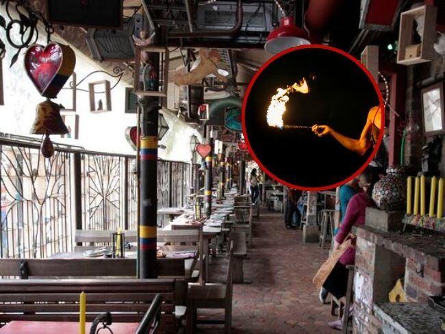 Andrés Carne de Res. Foto: Colprensa. // Simulación de show de fuego // Getty Images