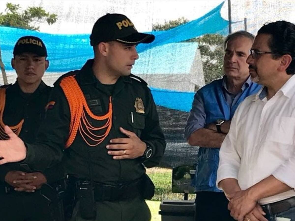 Comisionado para la Paz visitó espacio territorial y se reunió con excombatientes de Farc