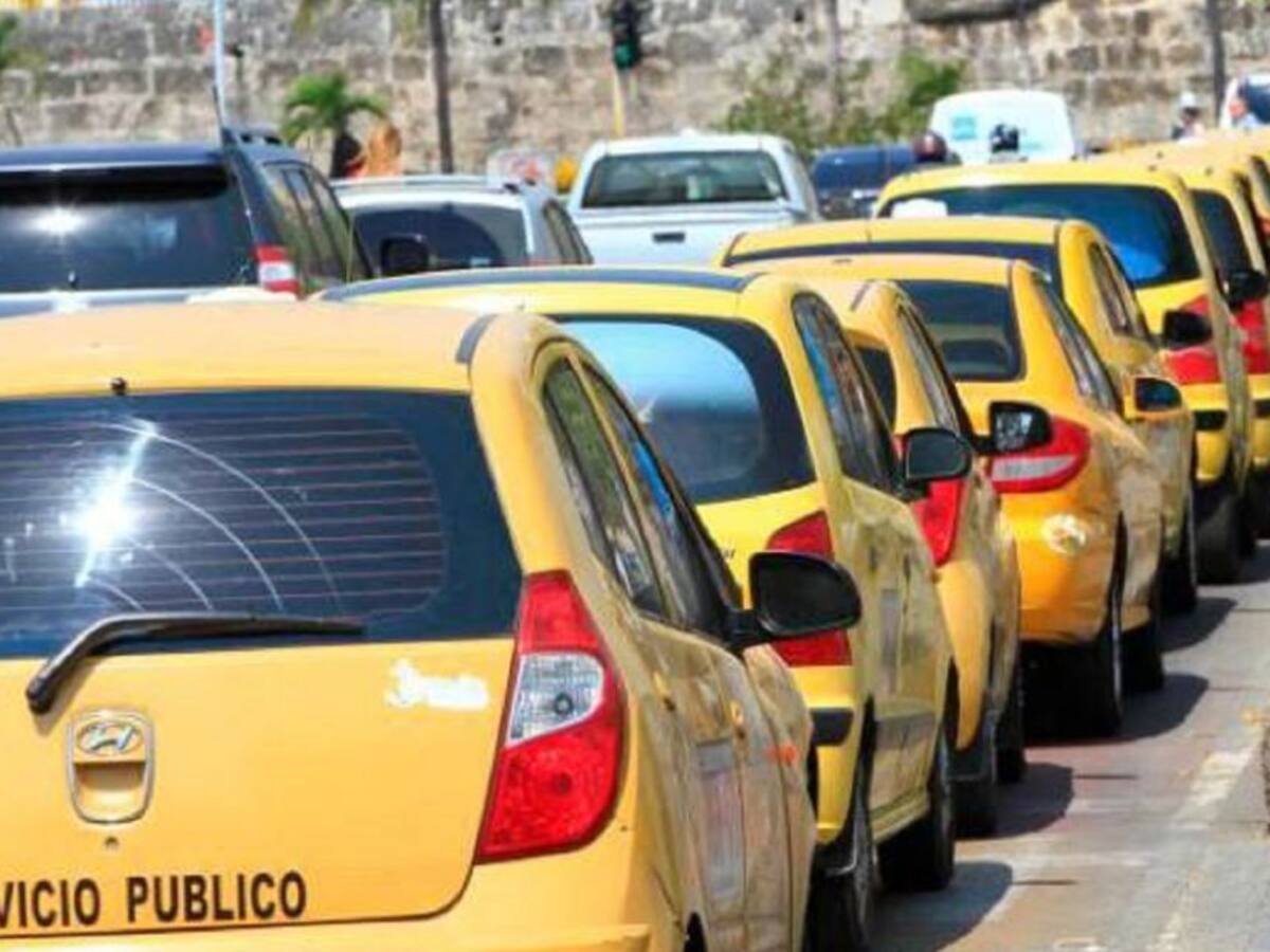 Cambios en la rotación del pico y placa para taxis en Cartagena
