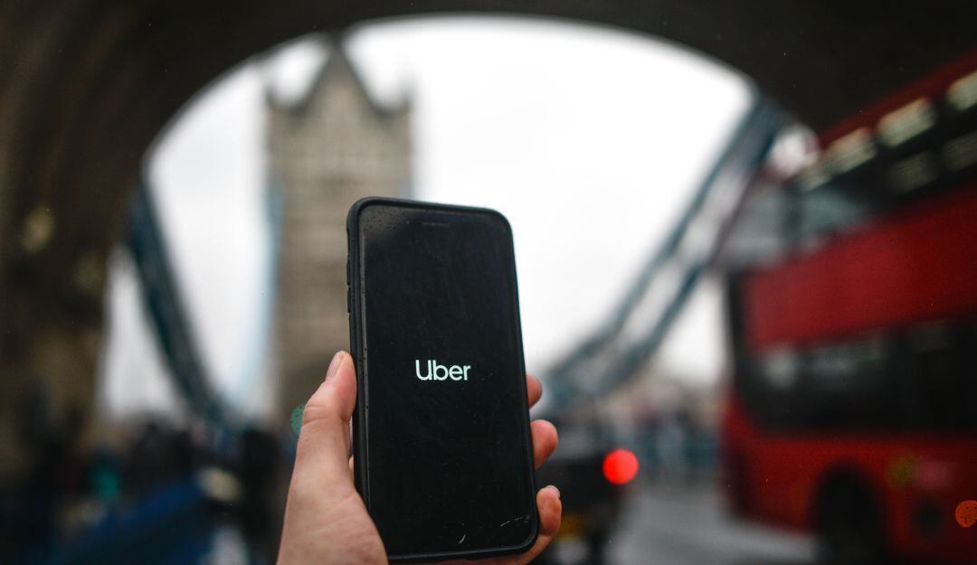 Aplicación de Uber en Londres