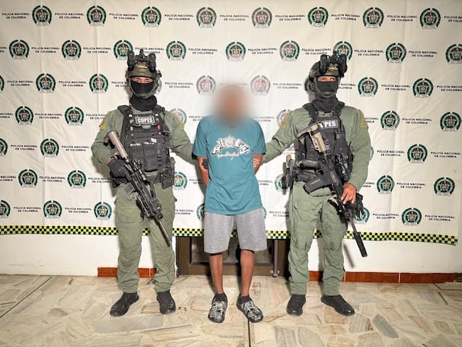 Alias 'Calvin Rodríguez' capturado en Cauca.