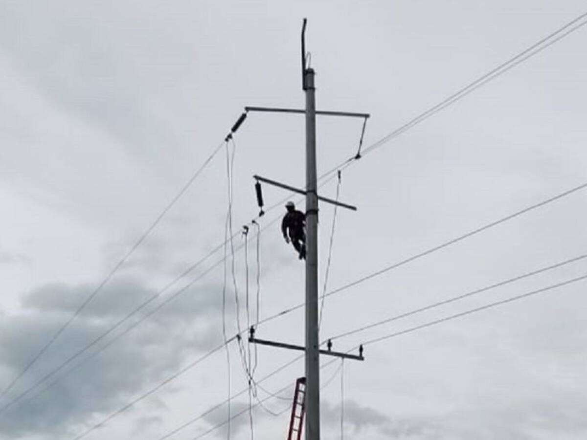 Delincuentes robaron cables y dejaron sin luz a tres municipios de Bolívar
