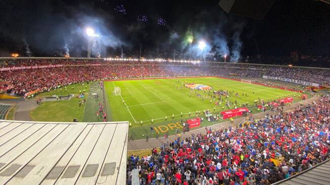 El estadio El Campín durante un partido del pasado Torneo ESPN.