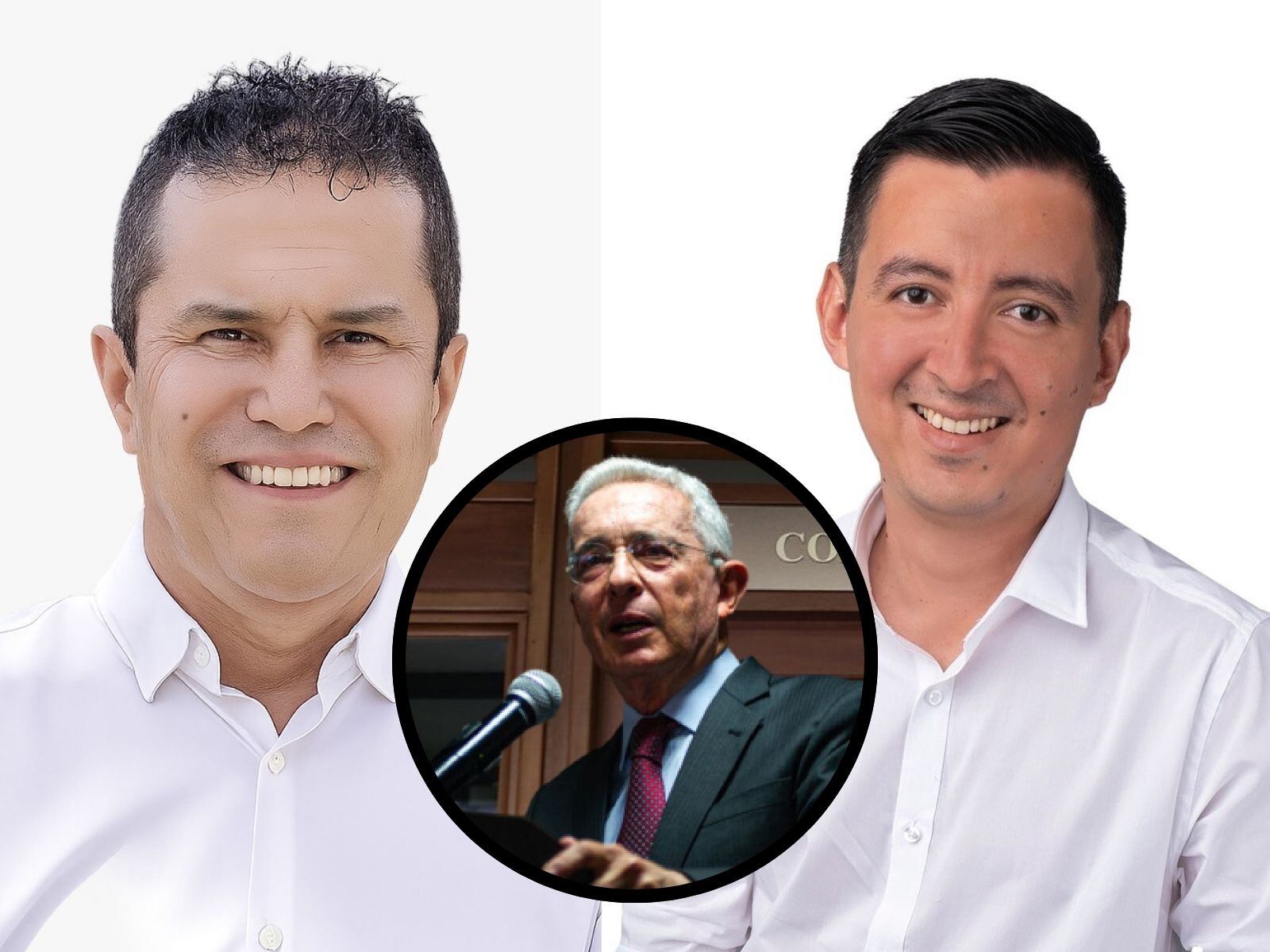 Durguez Espinosa, diputado de Risaralda (izq.), Nelson Pulido, concejal de Pereira (Der.)