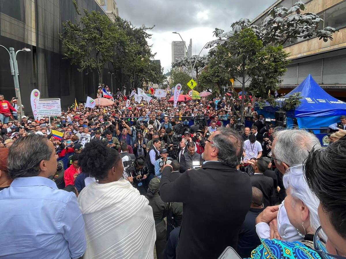 Gustavo Petro y sus ministros se tomarán Bogotá