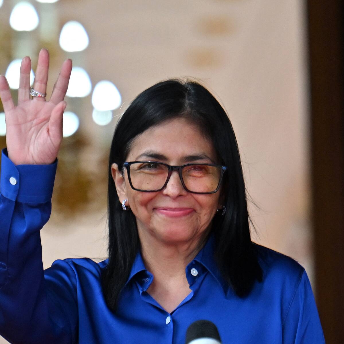 Delcy Rodríguez pide a los líderes de Estados Unidos y de Europa poner fin a las sanciones