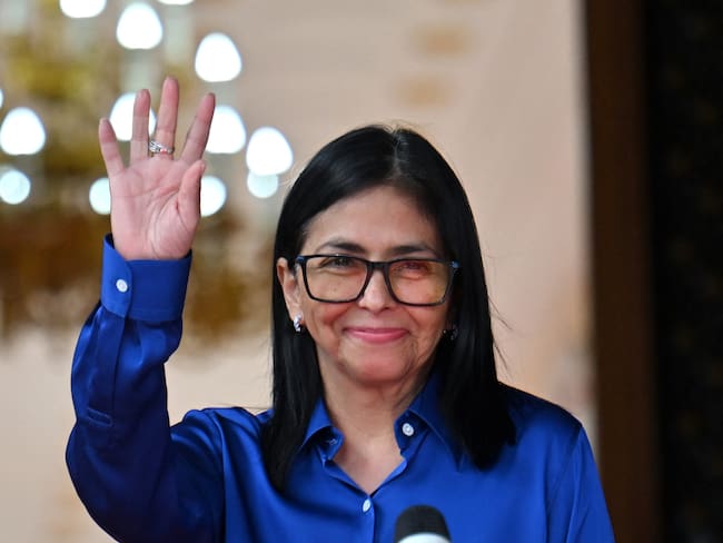Presidenta encargada de Venuezuela, Delcy Rodriguez. Foto: Juan BARRETO / AFP