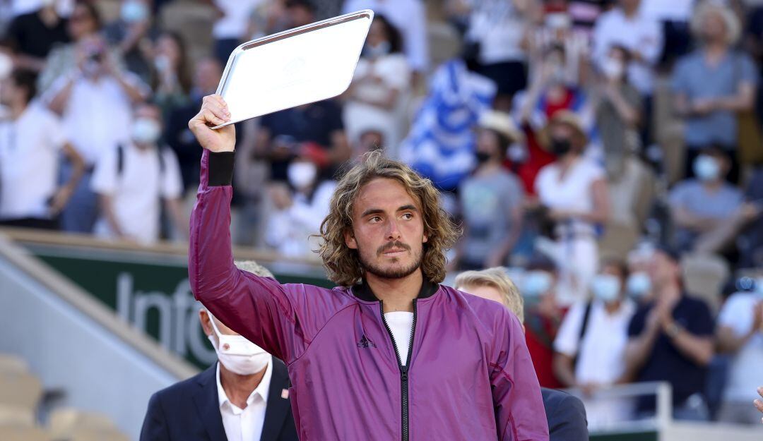 Stéfanos Tsitsipás supo de la muerte de su abuela cinco minutos antes de la final