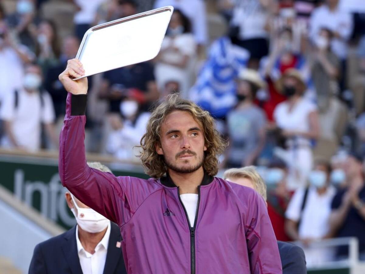 Tsitsipás supo de la muerte de su abuela cinco minutos antes de la final