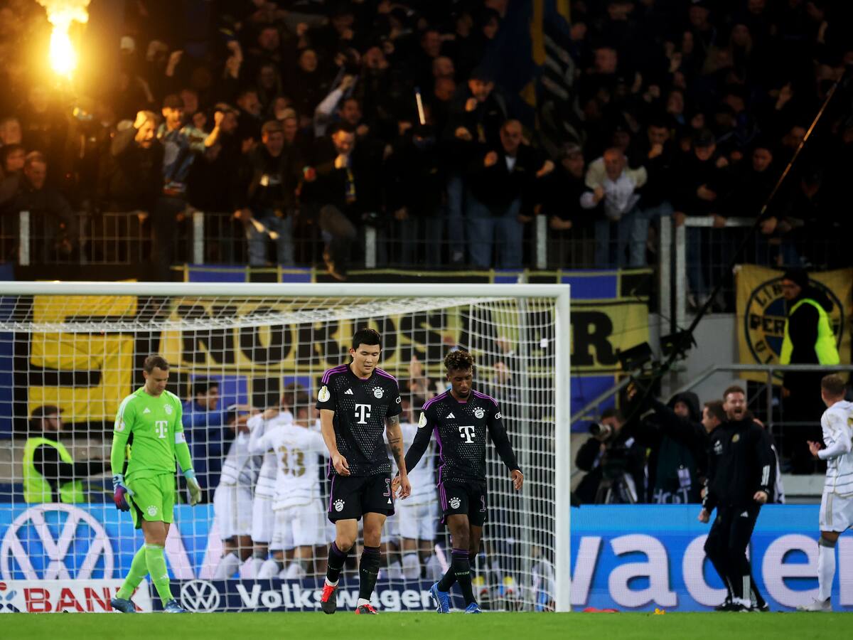 Vergüenza Histórica: Bayern Munich fue eliminado por un equipo de tercera división
