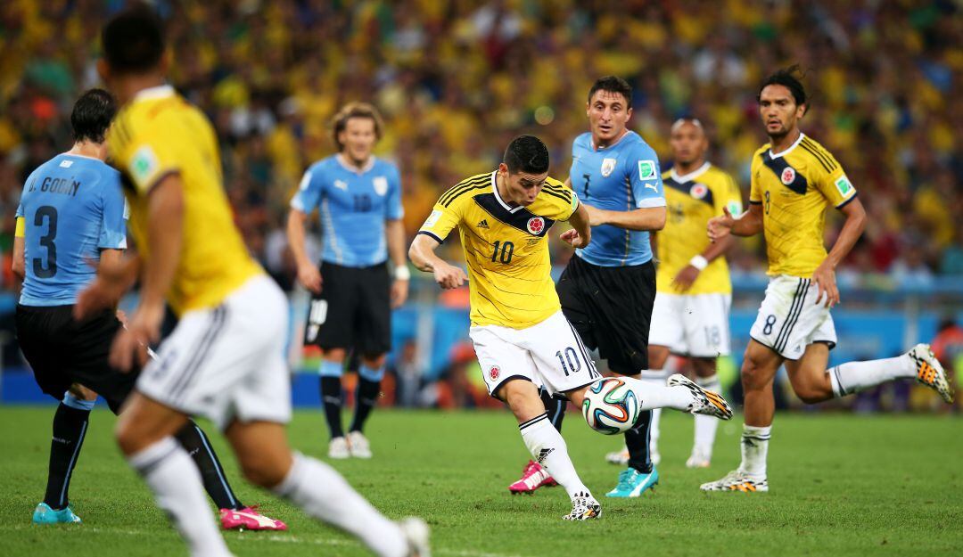 Se cumplen 7 años de la pintura de James Rodríguez en el Maracaná