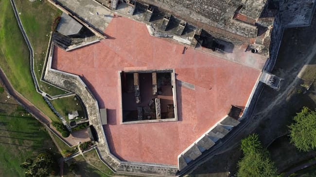 San Lázaro del Castillo de San Felipe de Barajas. // Alcaldía de Cartagena