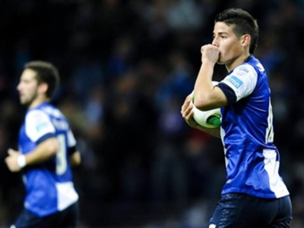 Oporto ganó, James Rodríguez anotó y sigue en la pelea por la Liga de Portugal