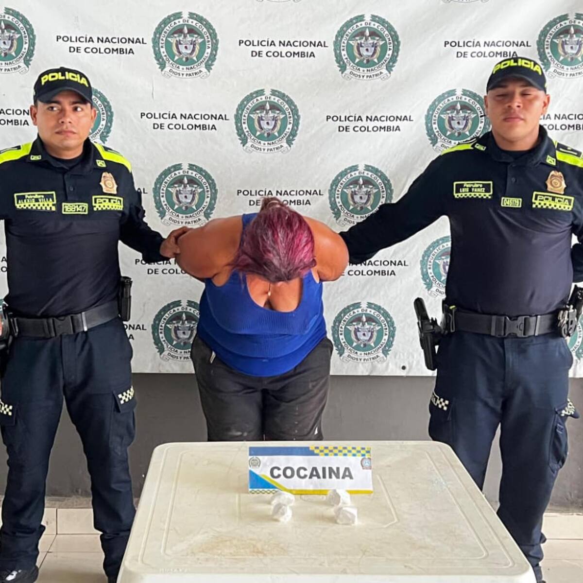 Capturan en flagrancia a alias “La Chiry” por tráfico de drogas en El Carmen de Bolívar
