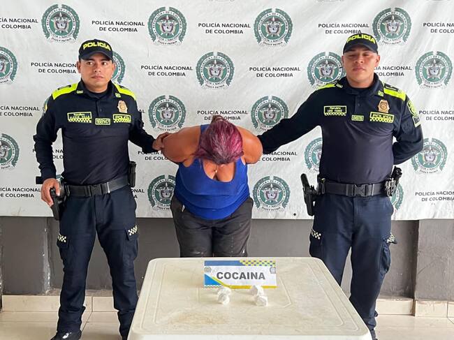 Capturan en flagrancia a alias “La Chiry” por tráfico de drogas en El Carmen de Bolívar