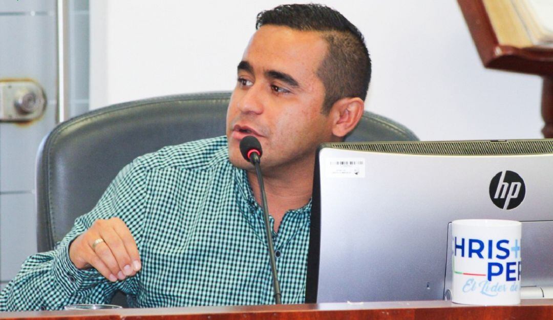 Christian Pérez, Concejal de Manizales