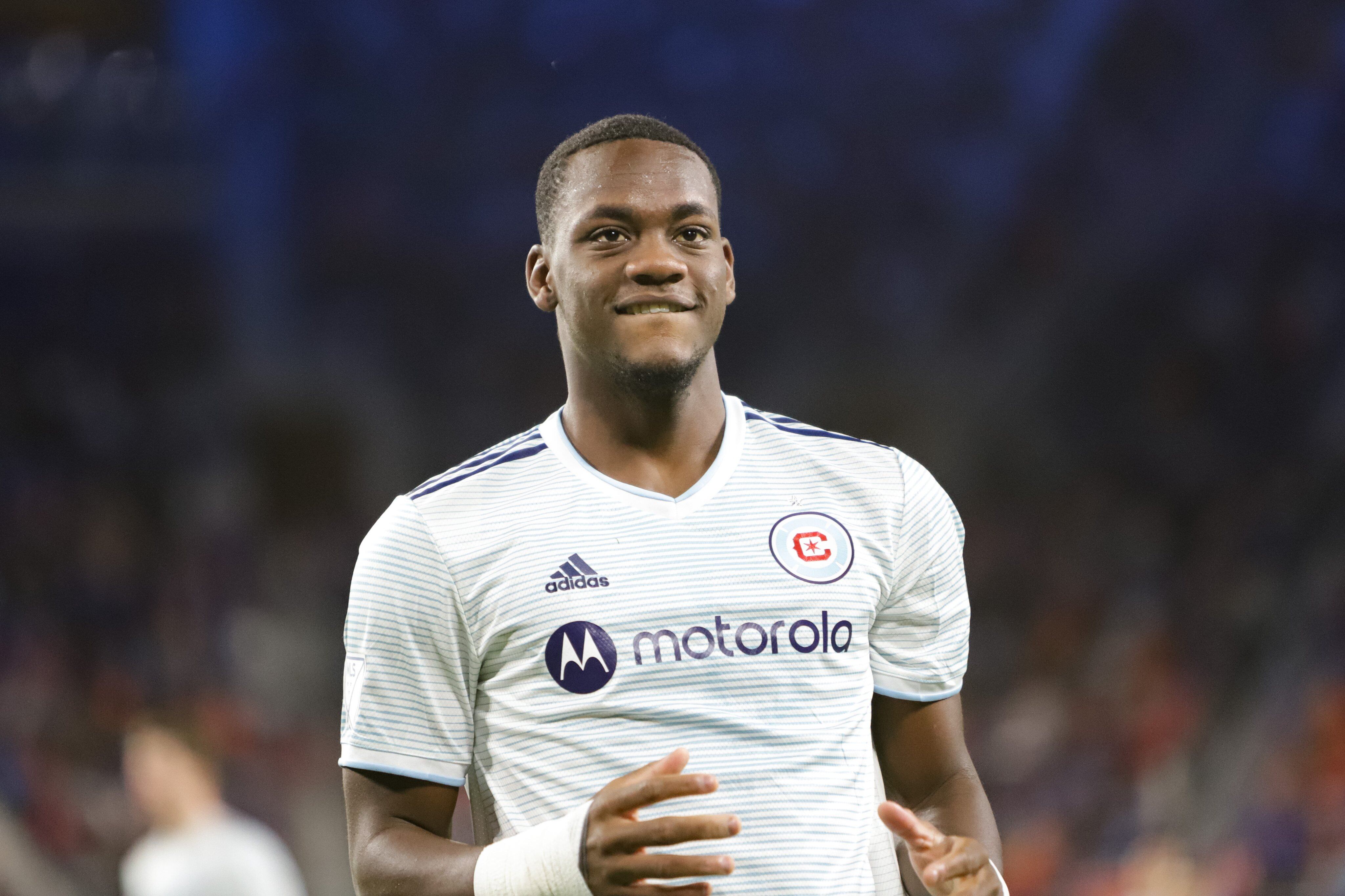 Jhon Jader Durán durante su paso por el Chicago Fire / Twitter: @VamosFire