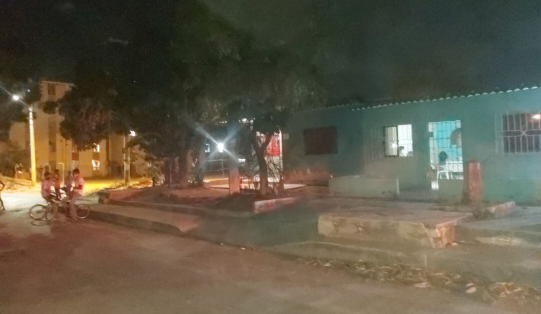 Casa del municipio de Malambo donde murió la adulta mayor.