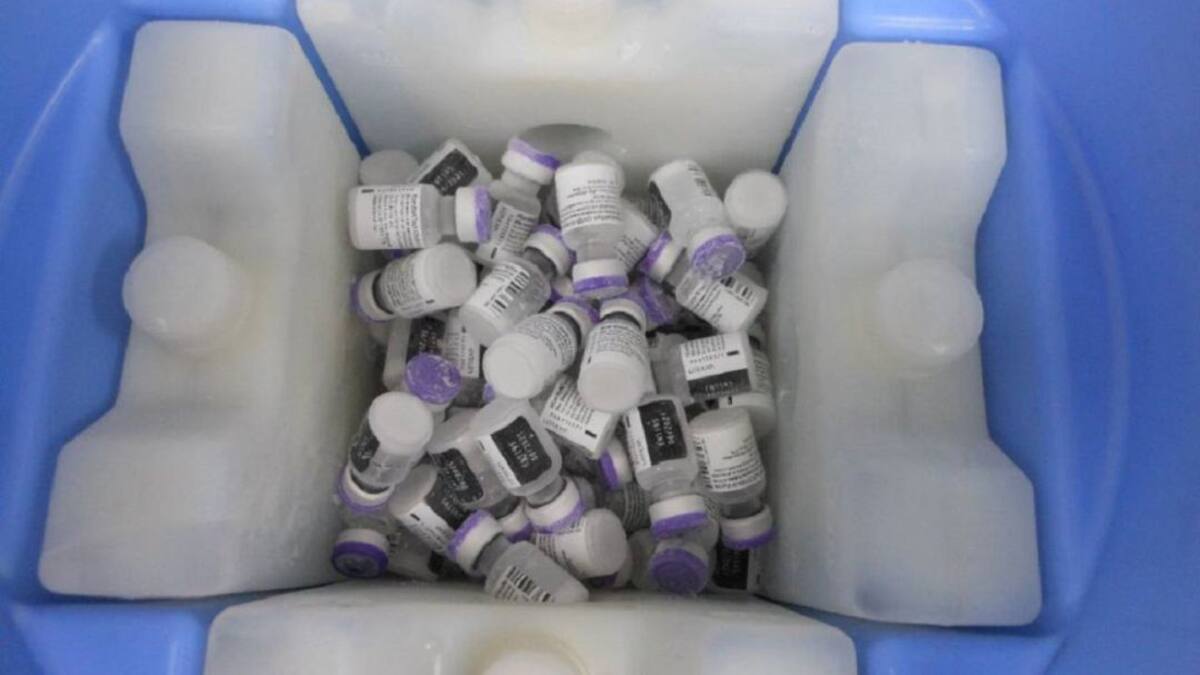 Más de 4 mil vacunas llegaron a Manizales para aplicación de primeras dosis