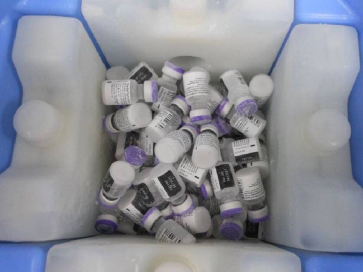 Más de 4 mil vacunas llegaron a Manizales para aplicación de primeras dosis