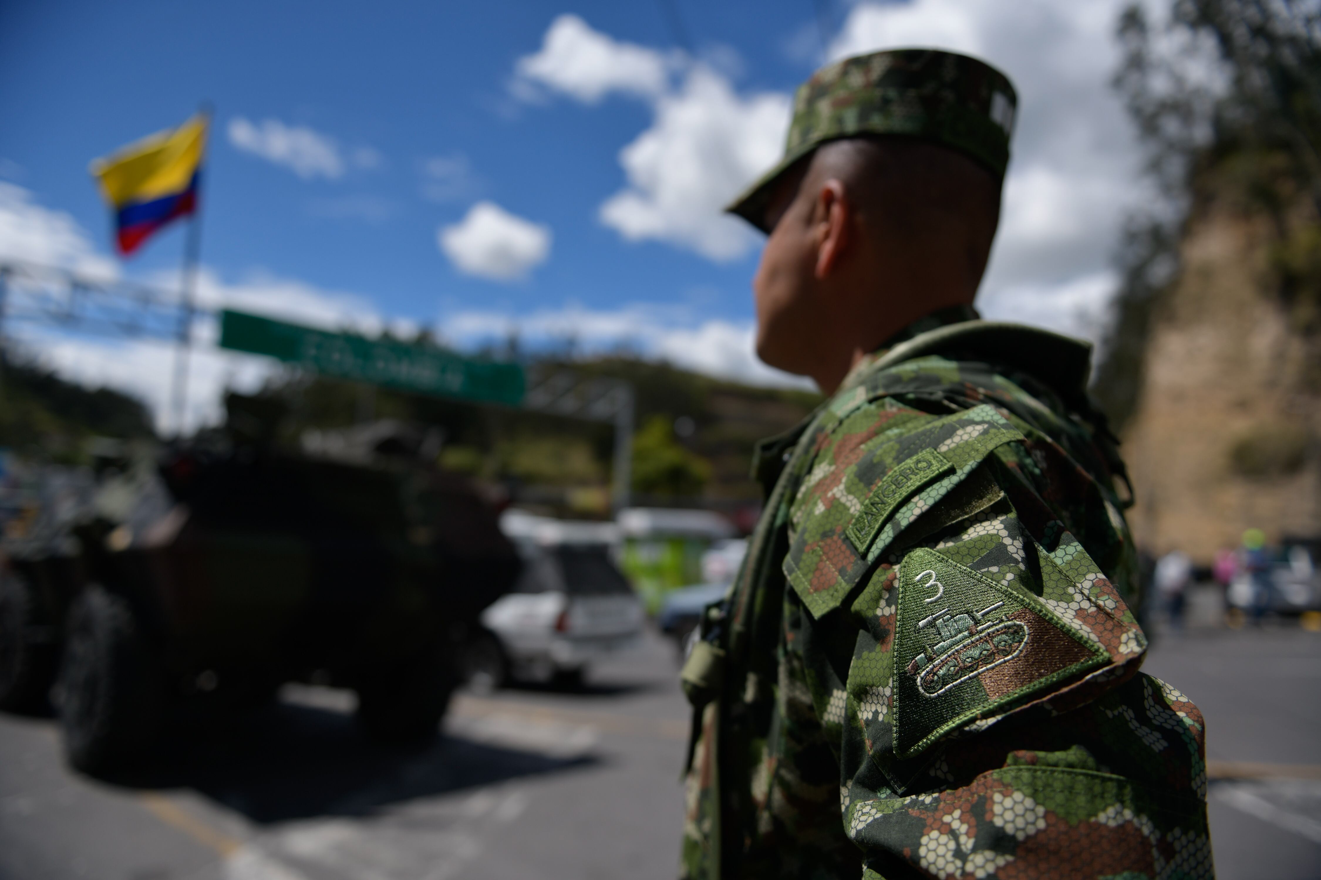 Militante del Ejército Nacional de Colombia (Foto vía Getty Images)