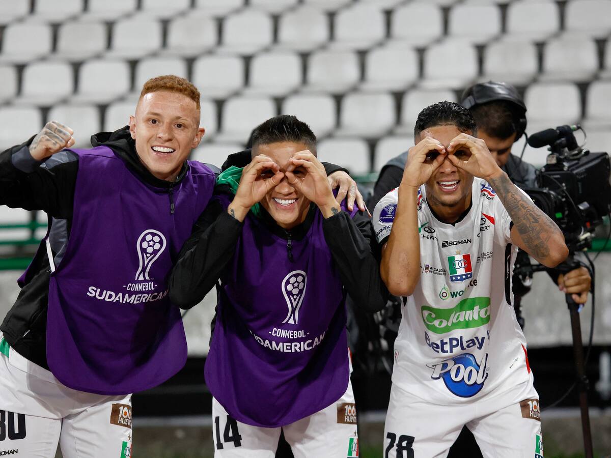 Reviva acá la soberbia goleada de Once Caldas ante San Antonio en los play-offs de Copa Sudamericana