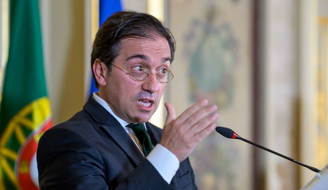 El ministro de Exteriores de España, José Manuel Albares.        Foto: Getty 