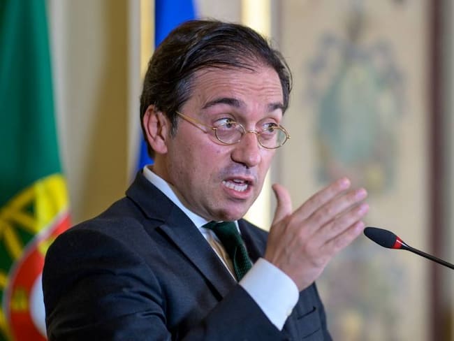 El ministro de Exteriores de España, José Manuel Albares.        Foto: Getty 