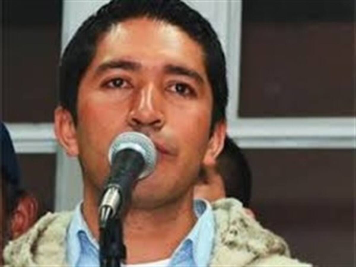 Campesinos de Boyacá ratifican a César Pachón como su líder