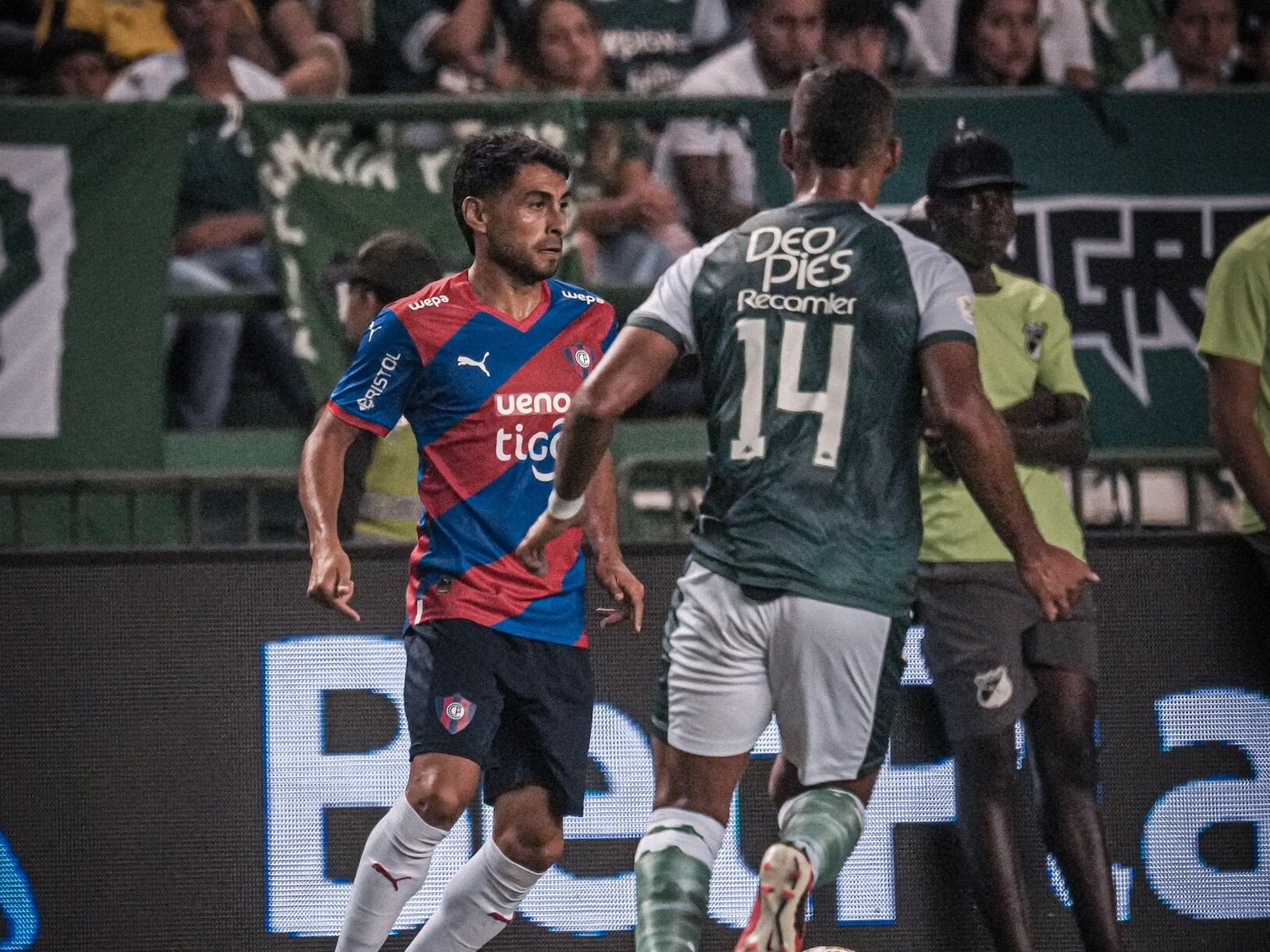 Cerro Porteño goleó 3-0 a Deportivo Cali en Palmira, vía X: CCP1912oficial