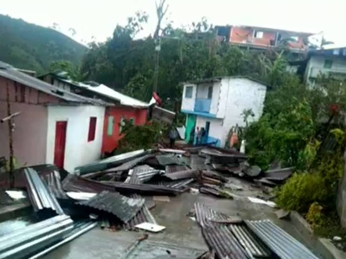 Fuerte vendaval azotó a Pensilvania en la madrugada del domingo